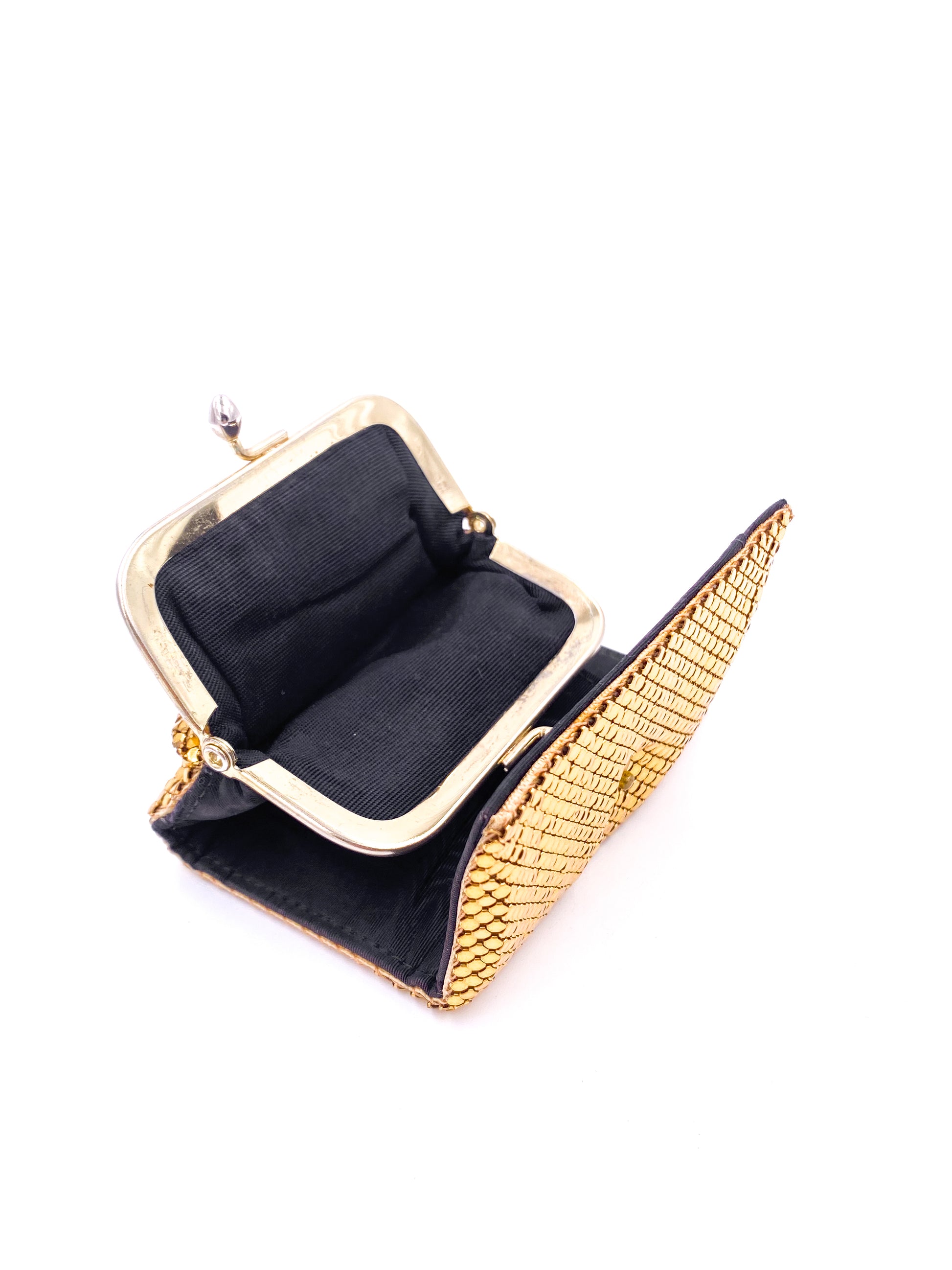 Gold Chainmail Wallet - The Kit Vintage