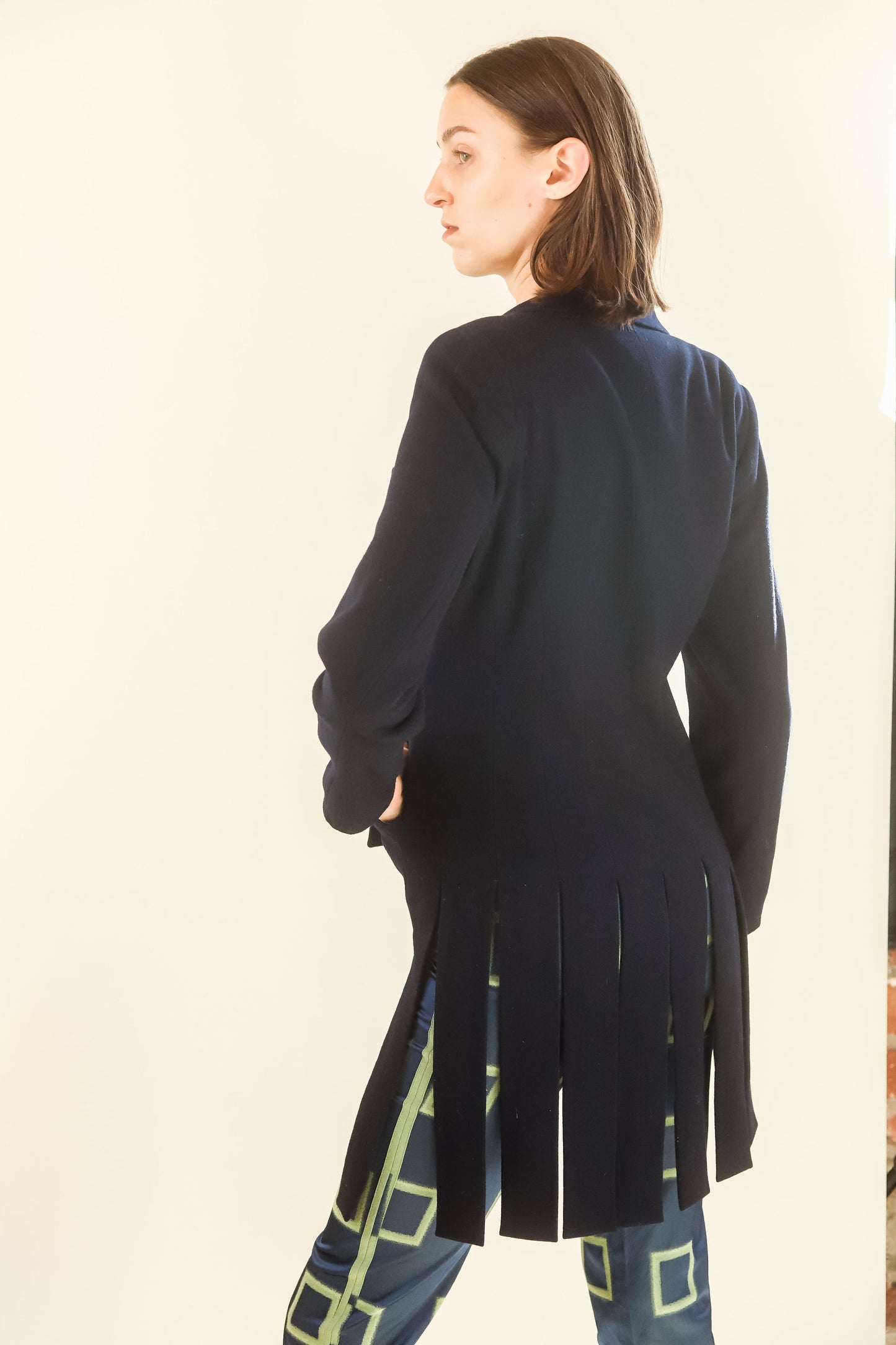 Yohji Yamamoto Wool "Car Wash" Coat Blazer - The Kit Vintage