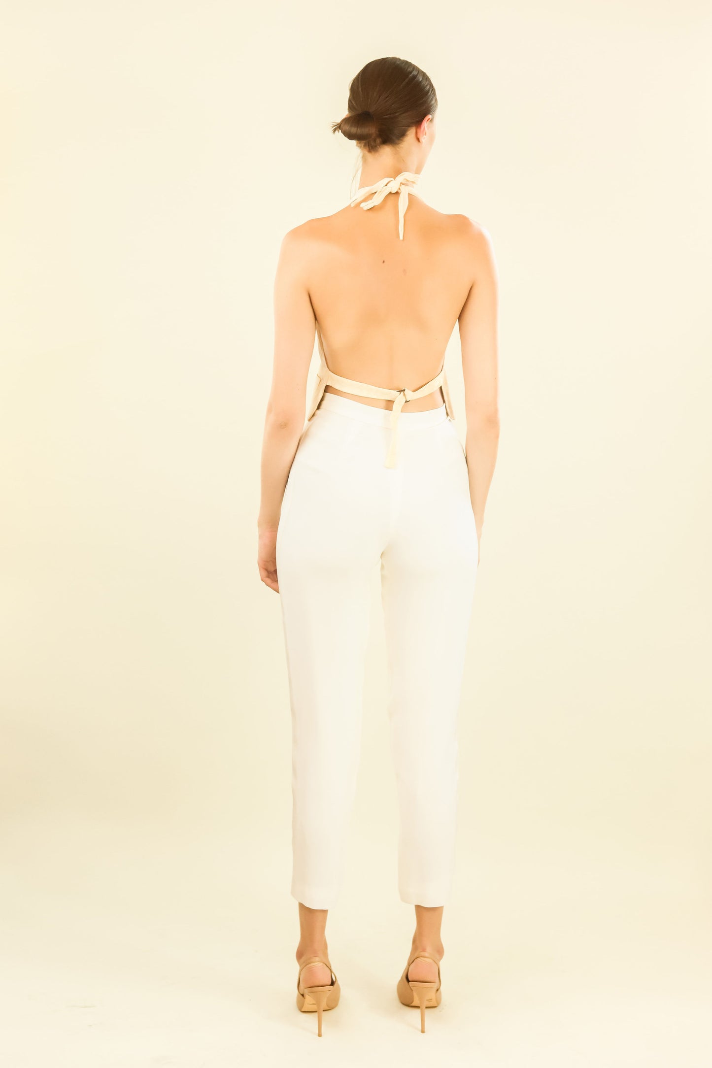 Ann Demeulemeester Halter Vest & Blazer Set