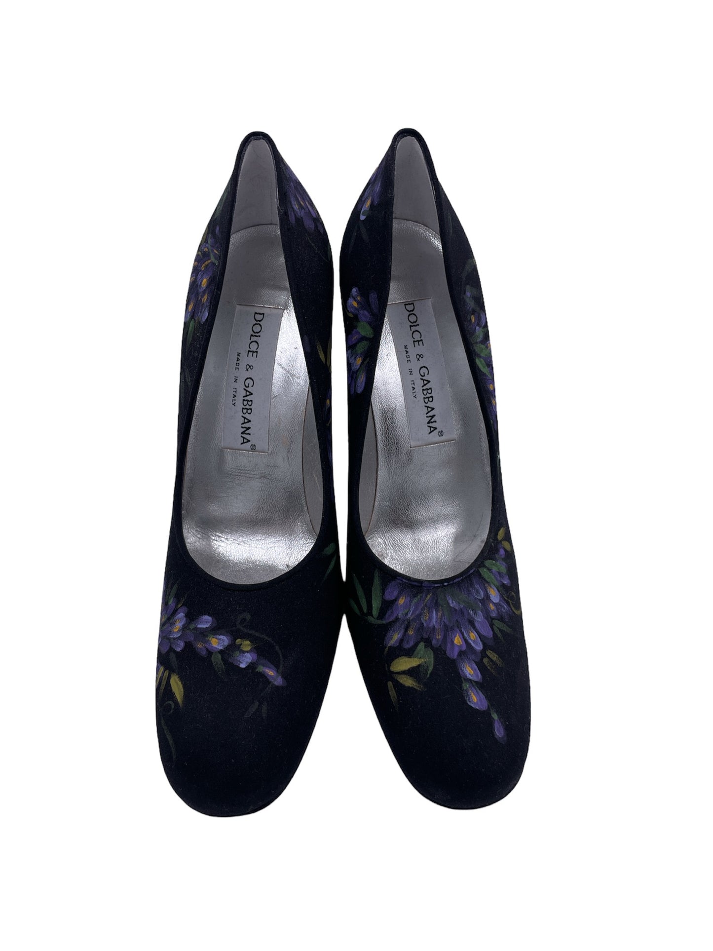 Dolce & Gabbana Floral Round Toe Pump - The Kit Vintage