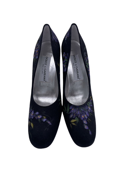 Dolce & Gabbana Floral Round Toe Pump - The Kit Vintage