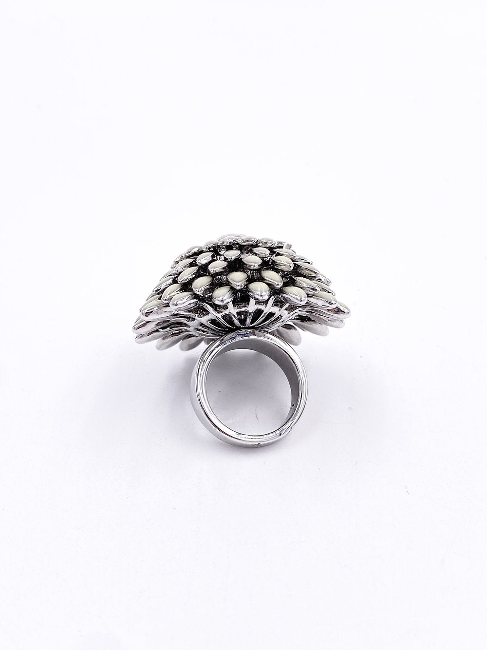Flower Cocktail Ring - The Kit Vintage