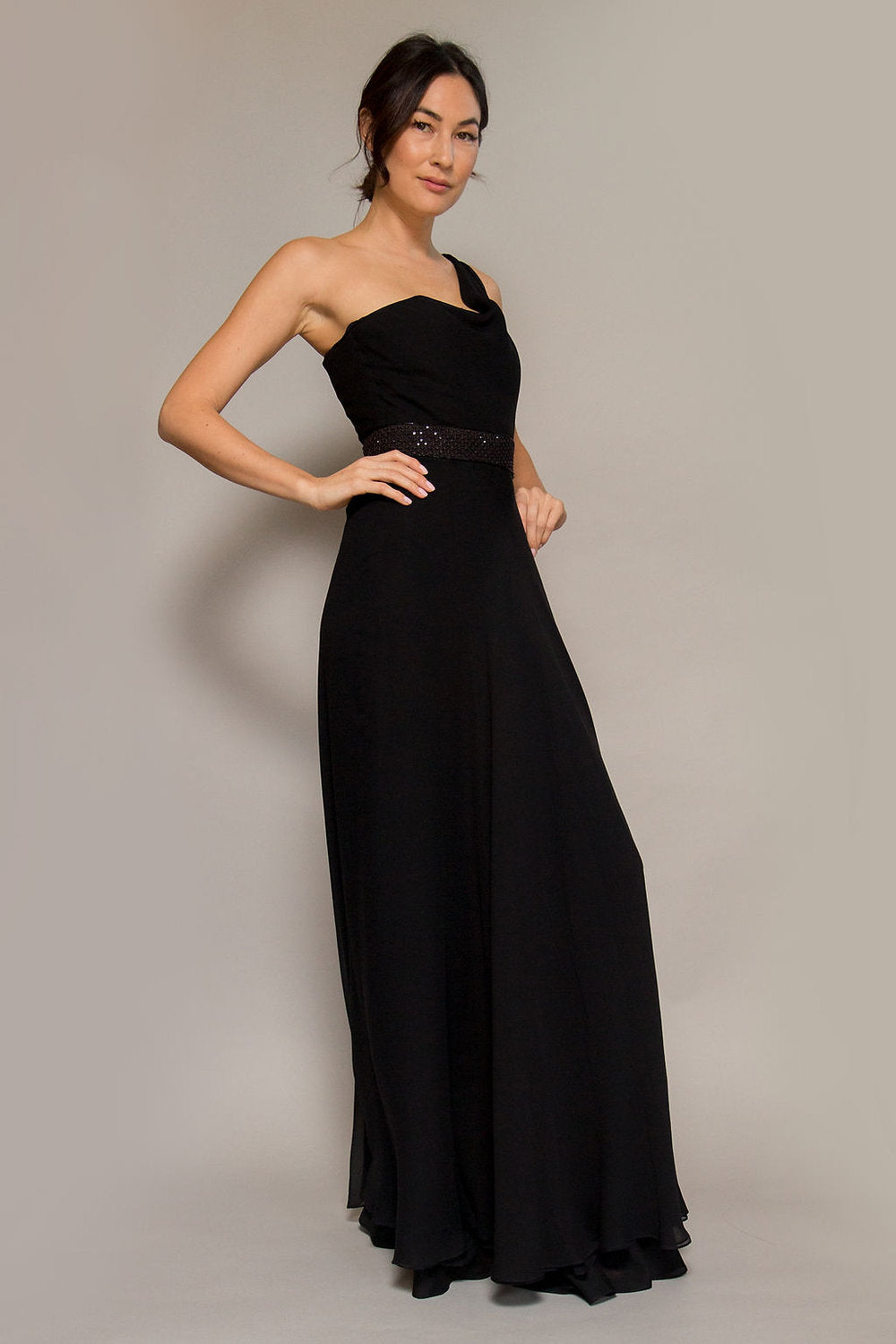 Donald Deal One Shoulder Gown - The Kit Vintage