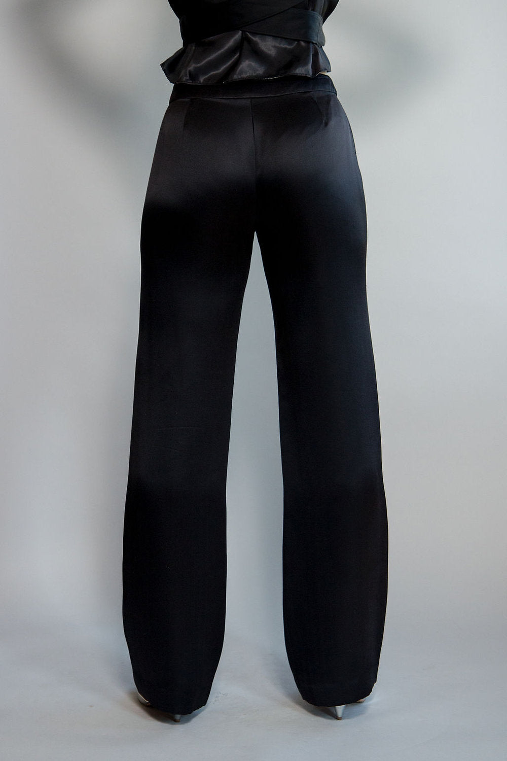 Oscar de la Renta Satin Pants