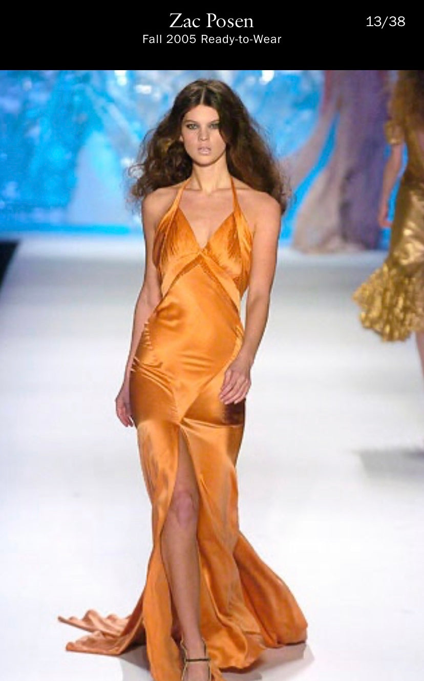 Zac Posen Halter Gown F/W 2005