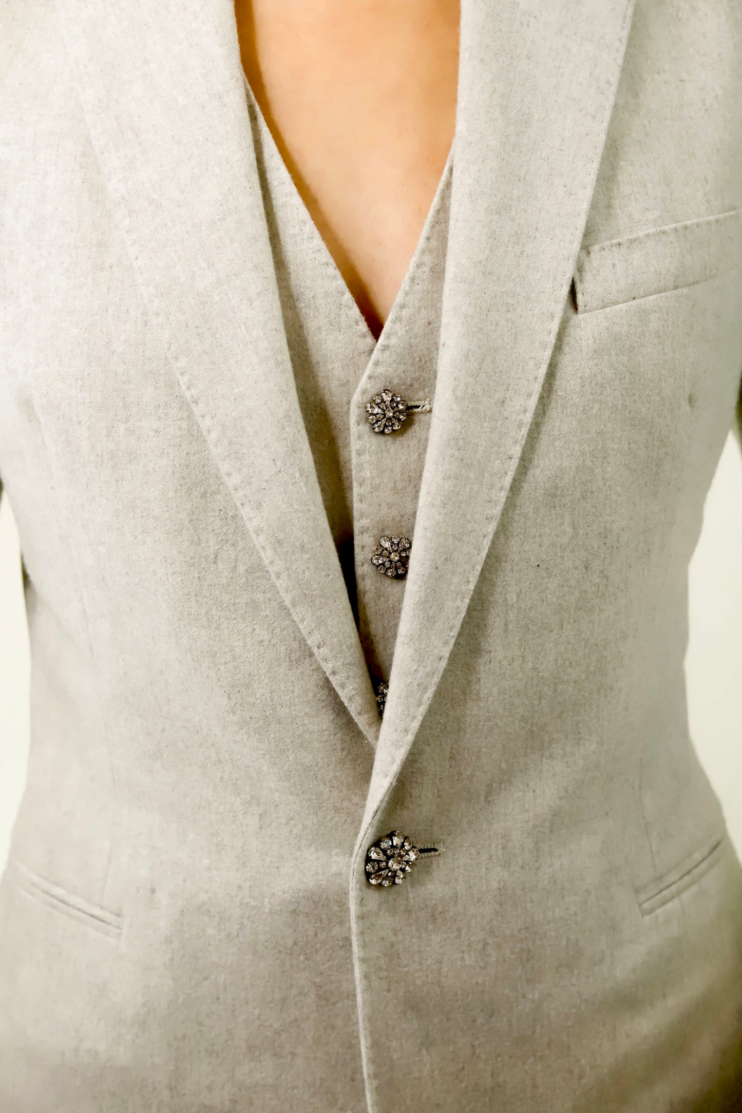 Ralph Lauren Gray 3 Piece Suit - The Kit Vintage