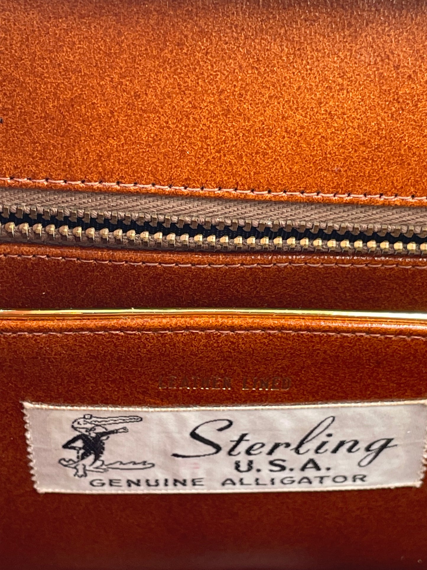 Sterling Alligator Purse