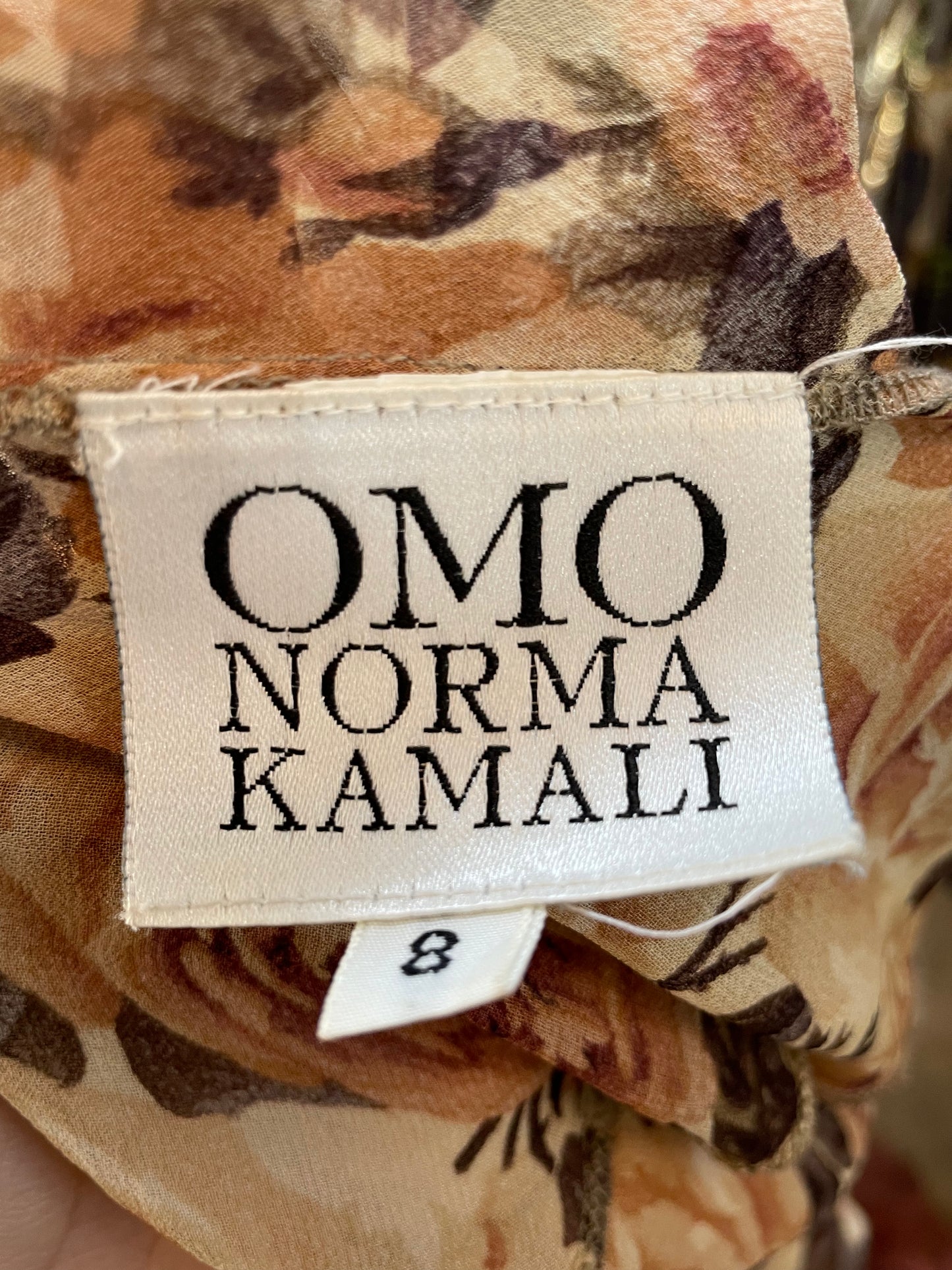 Norma Kamali Floral Slip Dress