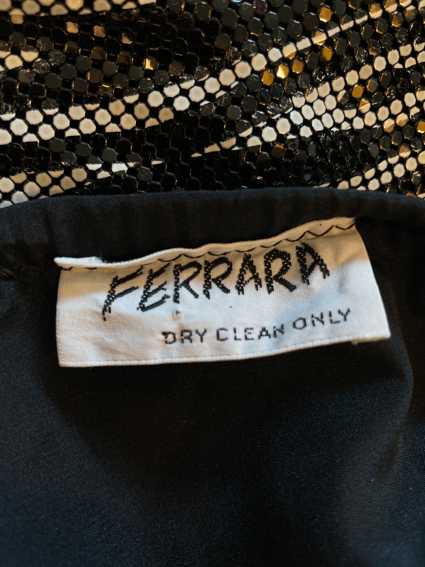 Ferrara Zebra Metal Mesh Skirt
