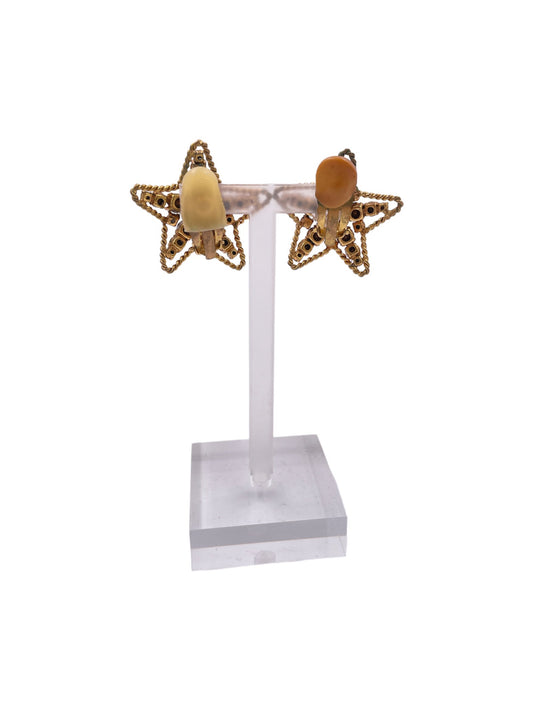 Chanel Star Earrings - The Kit Vintage