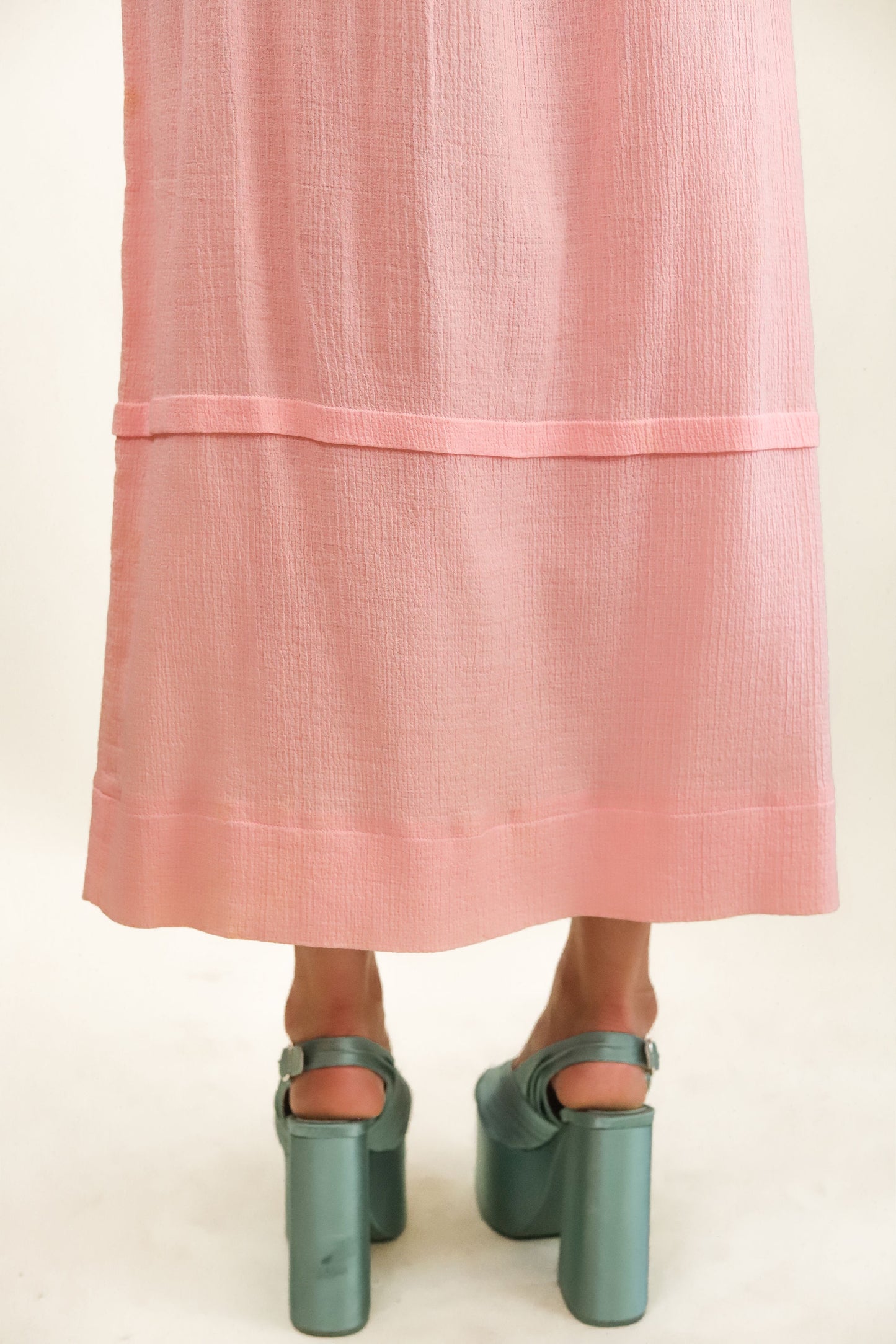 Courreges Pink Gauze Dress