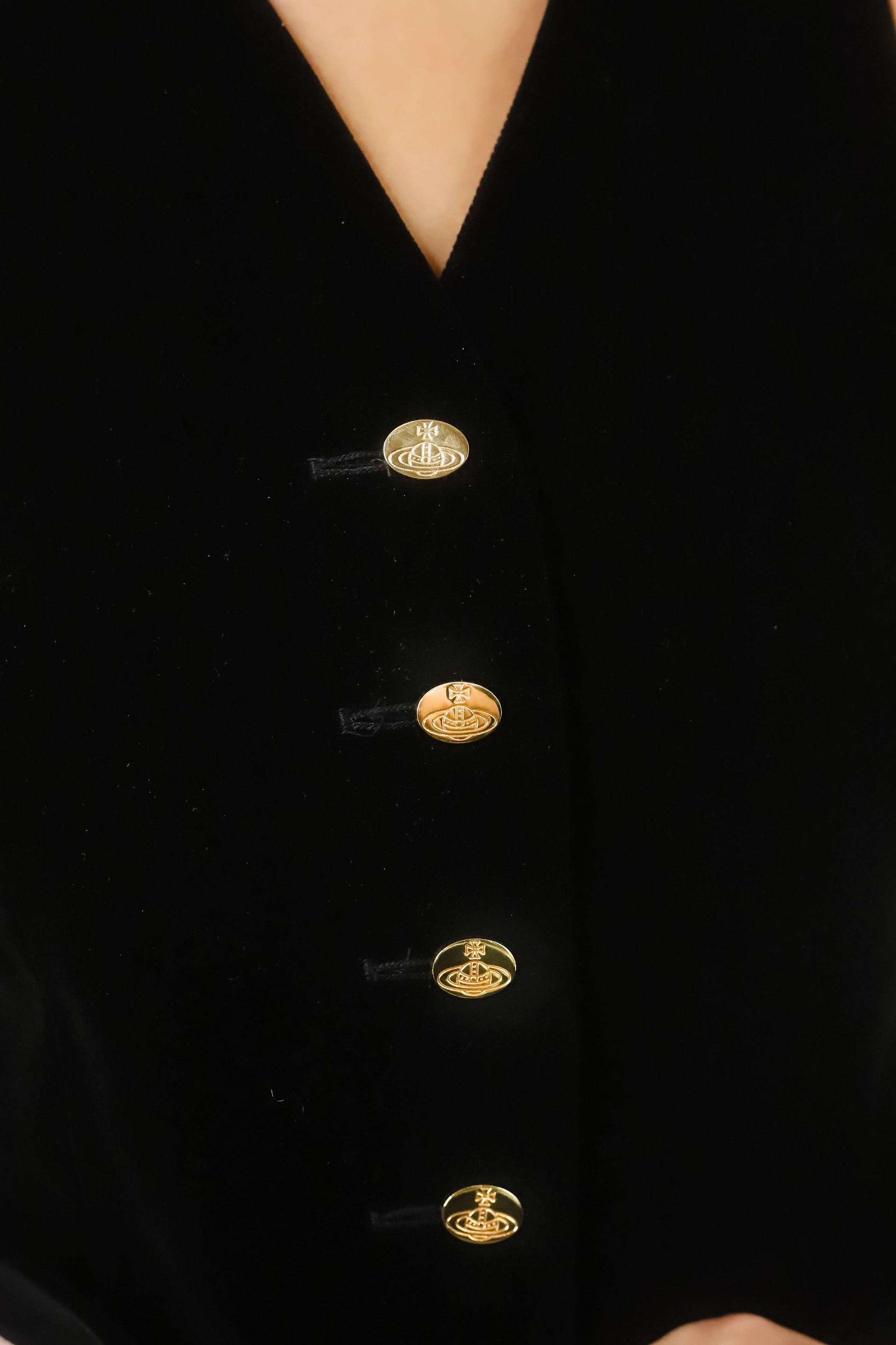 Vivienne Westwood Gold Label Velvet Vest - The Kit Vintage