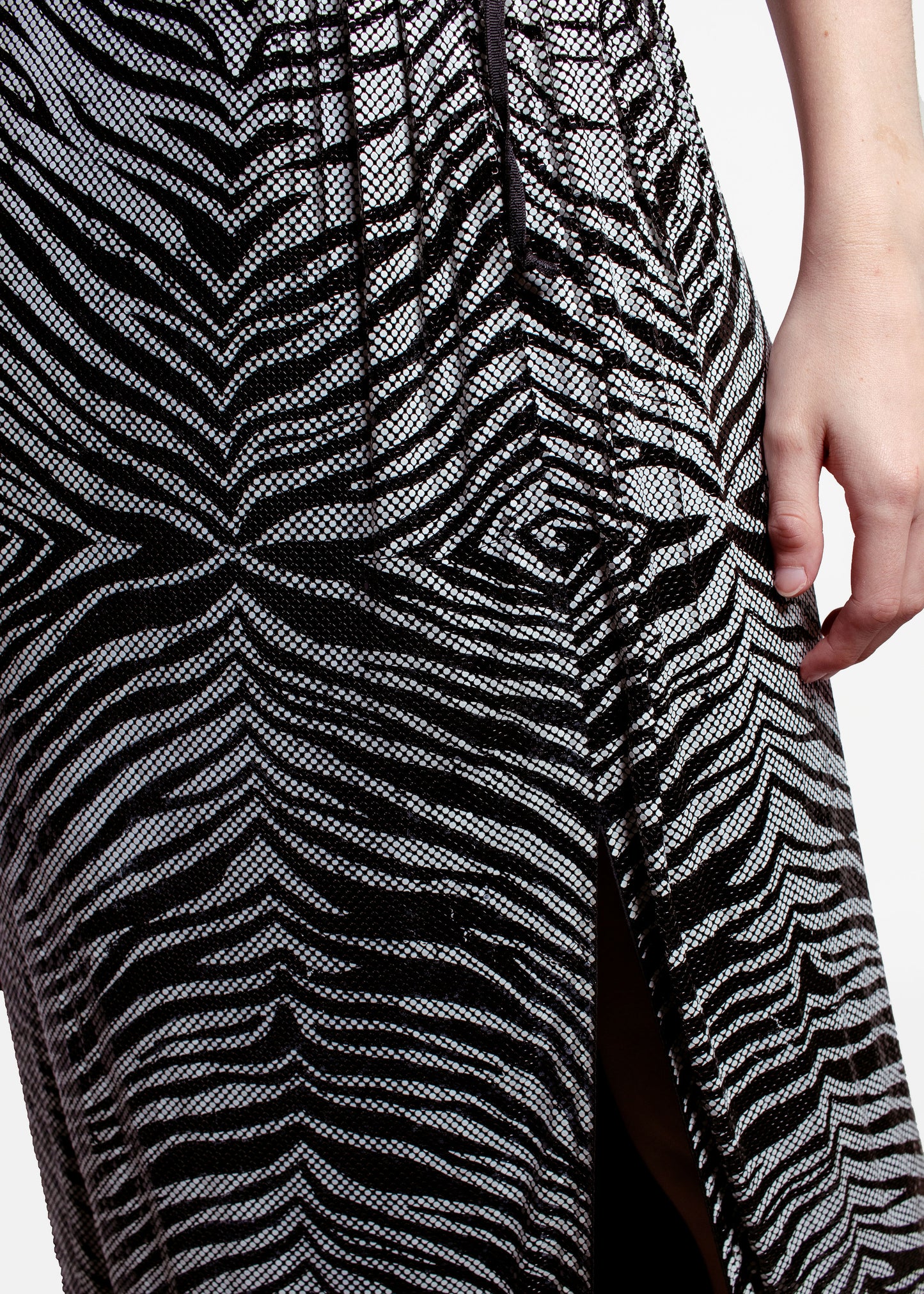 Ferrara Zebra Metal Mesh Skirt