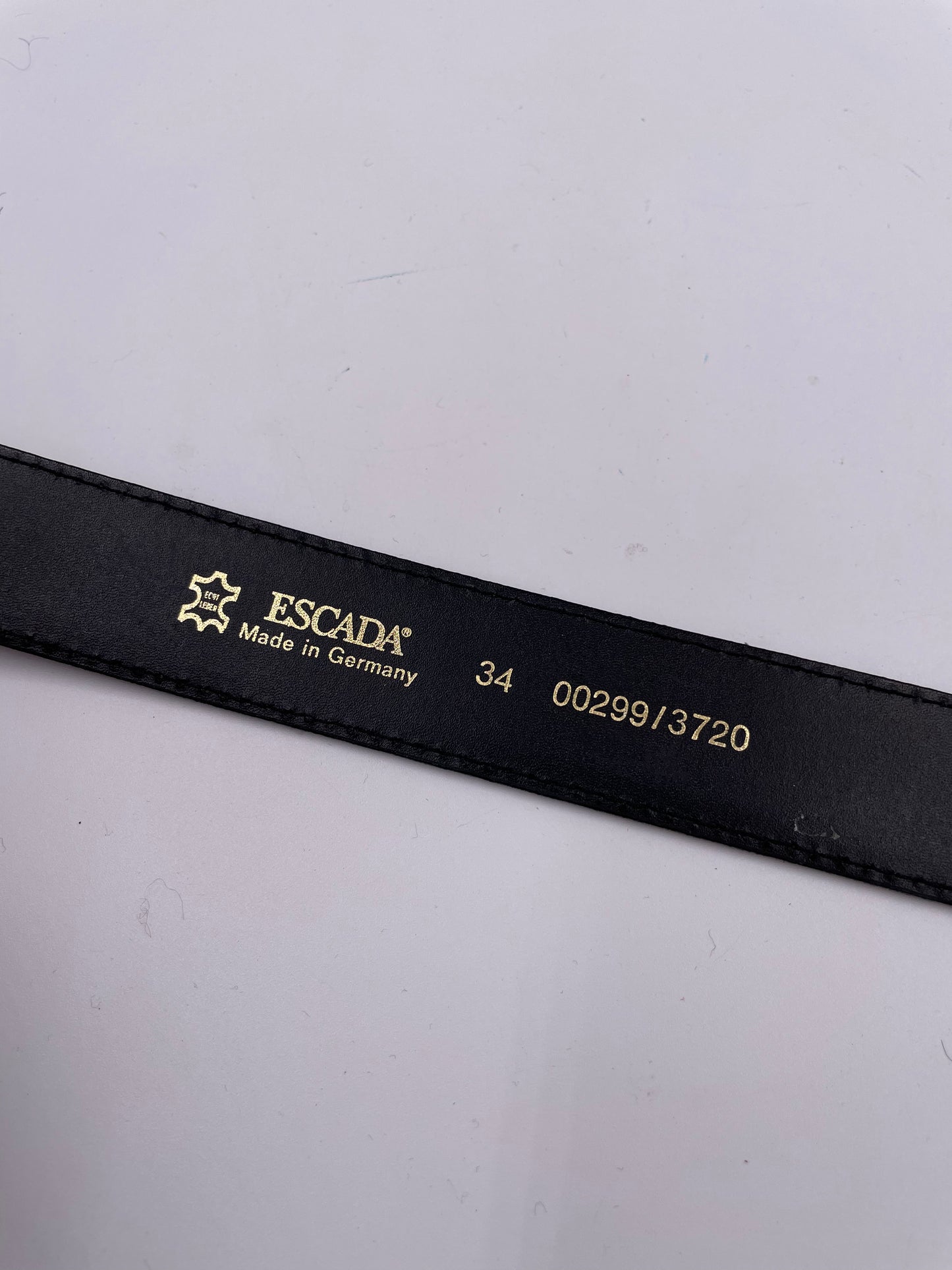 Escada Tortoise Buckle Belt - The Kit Vintage