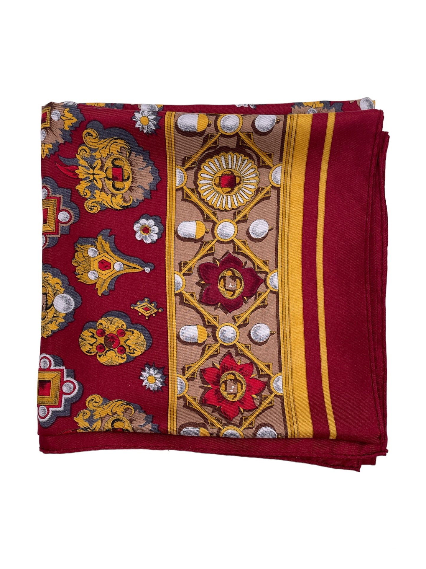 Adrienne Vittadini Red Scarf - The Kit Vintage