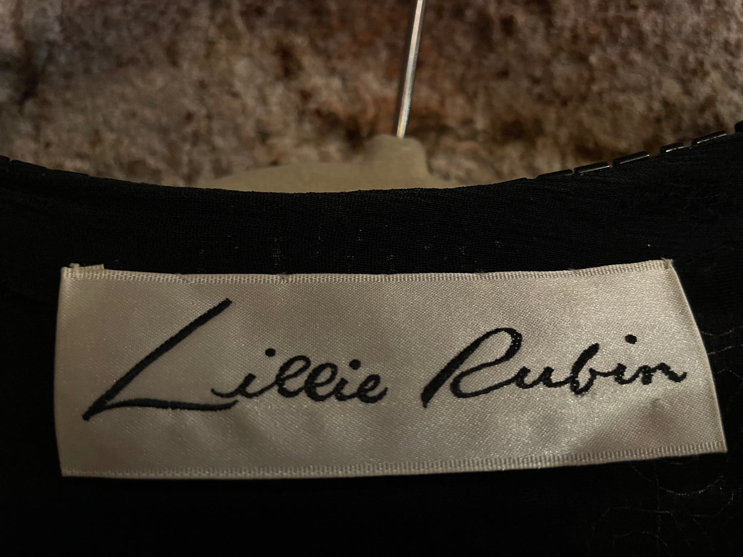 Lillie Rubin Sequin & Taffeta Gown - The Kit Vintage
