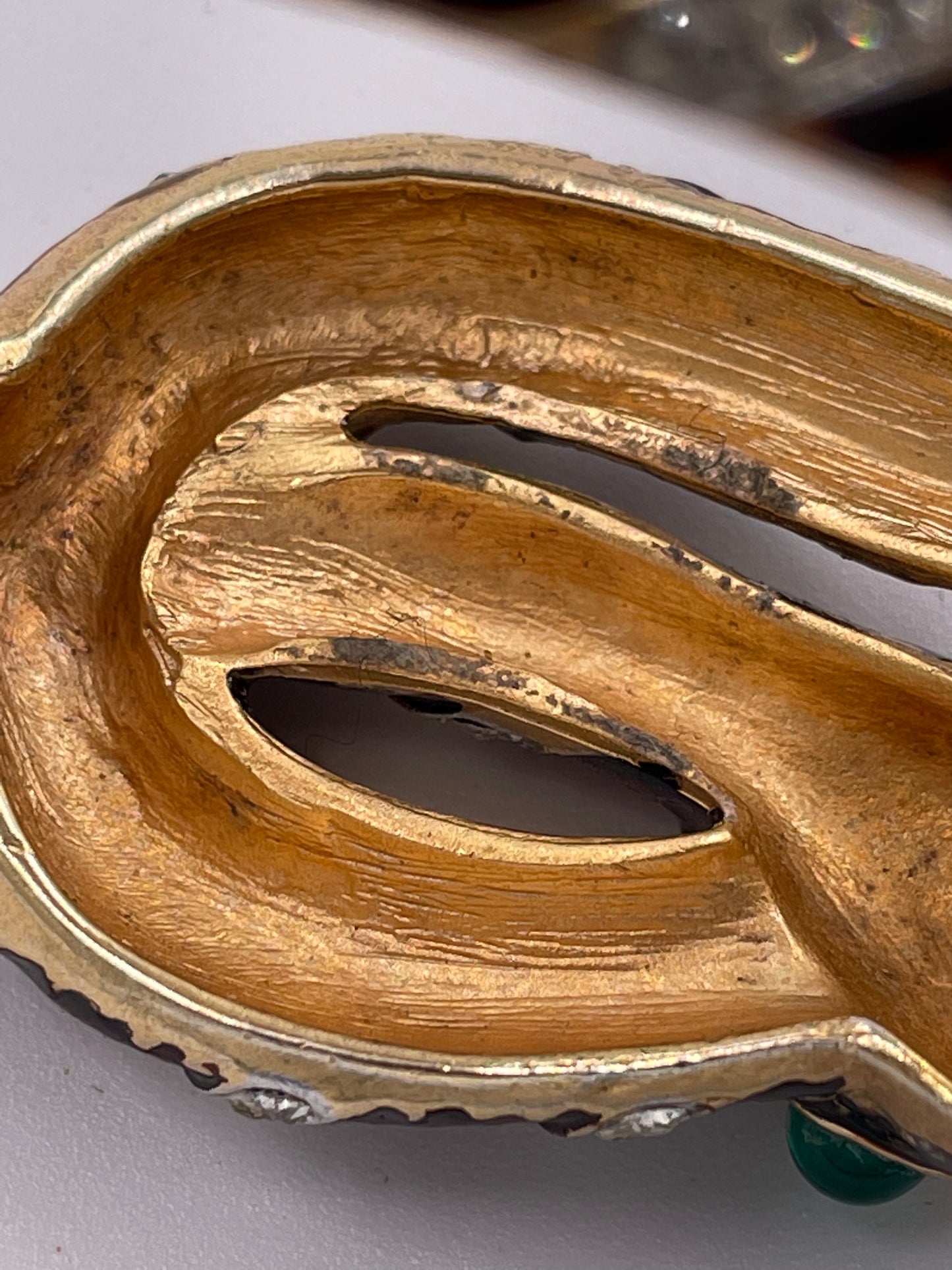 Trifari 1968 Garden of Eden Enamel Snake Bracelet