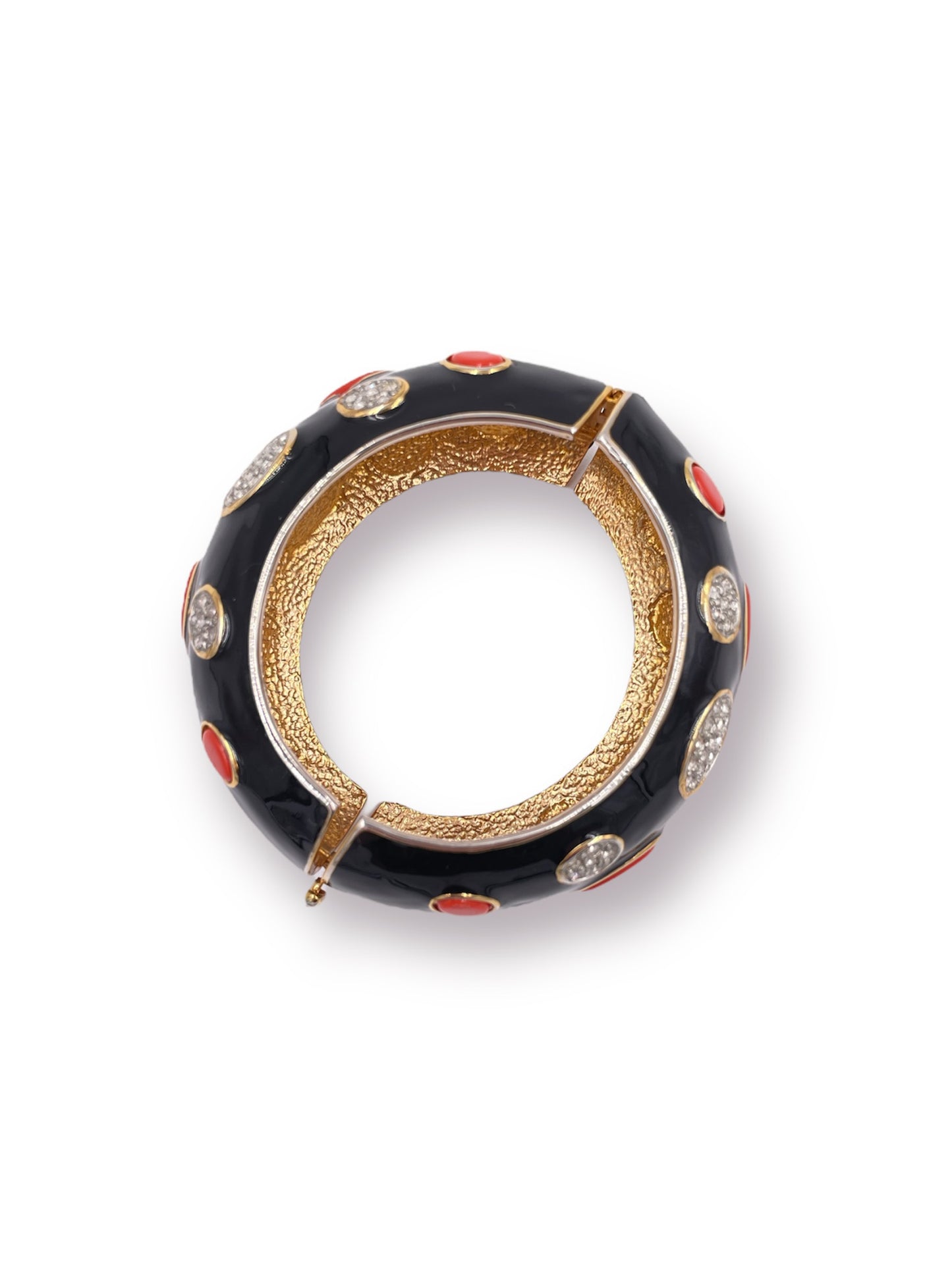 Kenneth Jay Lane Enamel bangle - The Kit Vintage