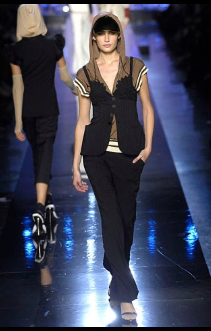 Jean Paul Gaultier Spring 2007 Bustier & Cropped Blazer Set - The Kit Vintage