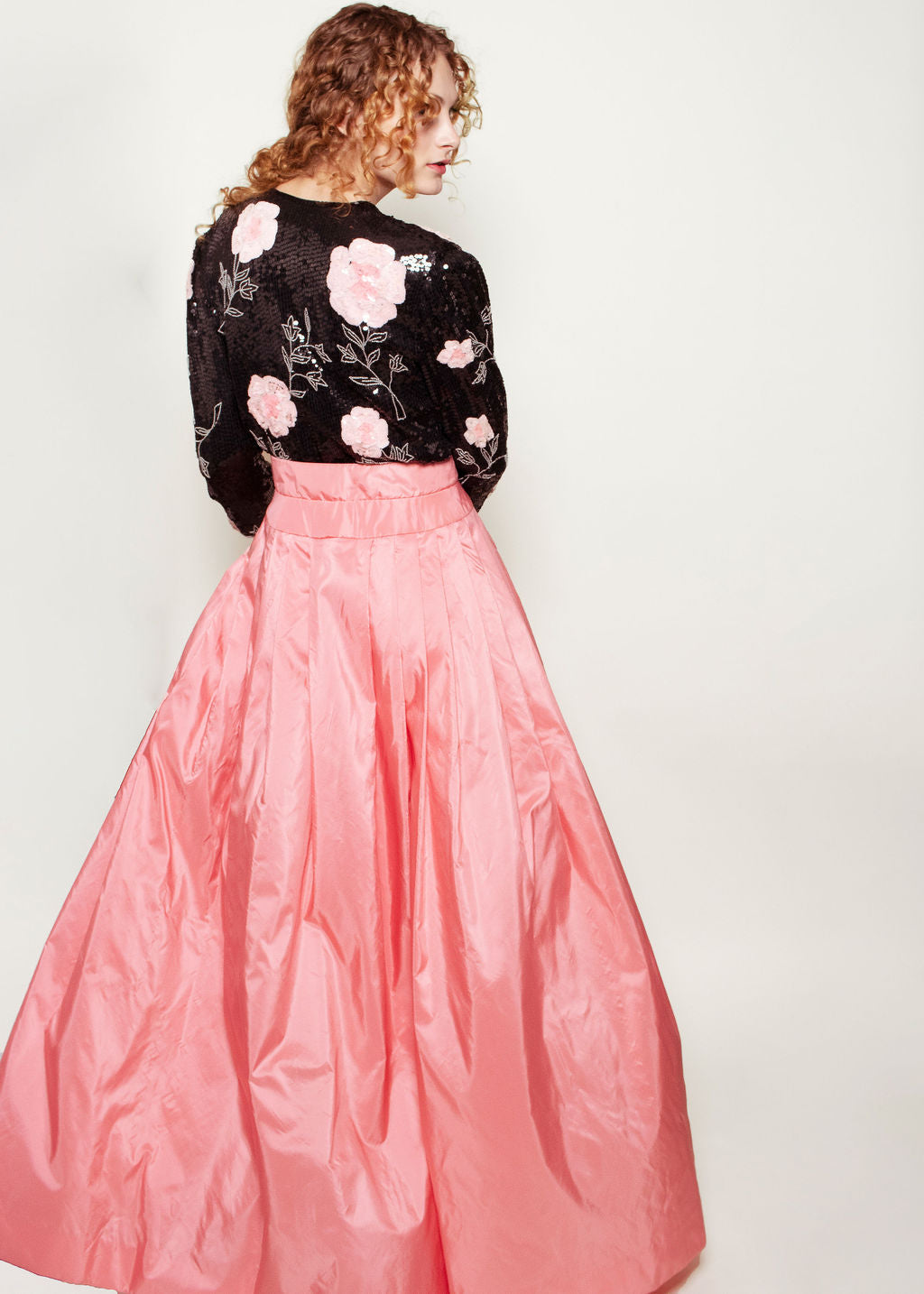 Lillie Rubin Sequin & Taffeta Gown - The Kit Vintage