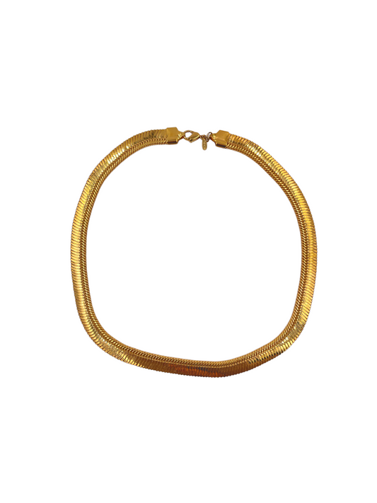 Napier Gold Link Necklace - The Kit Vintage