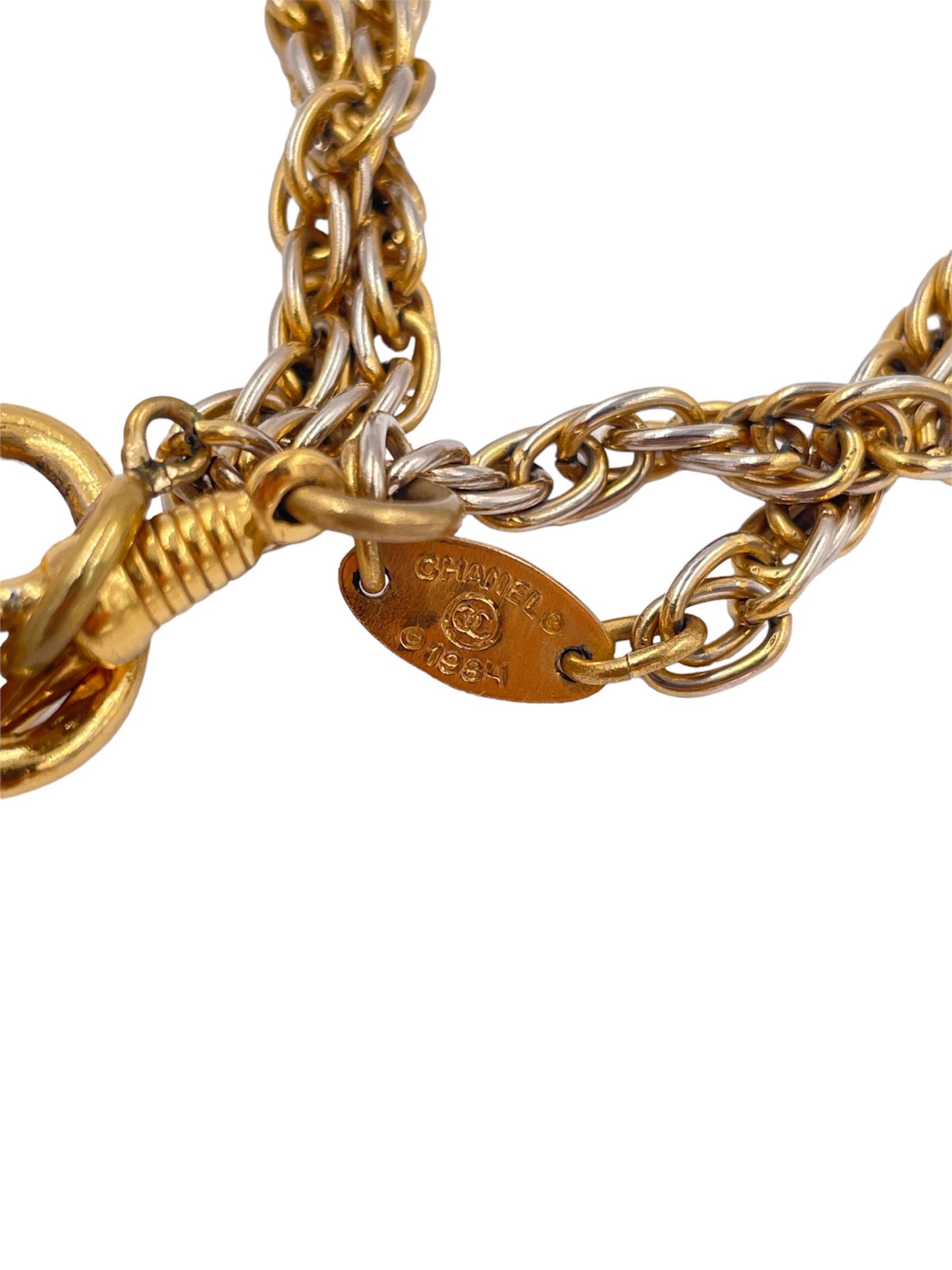 Chanel 1984 Magnifying glass necklace - The Kit Vintage
