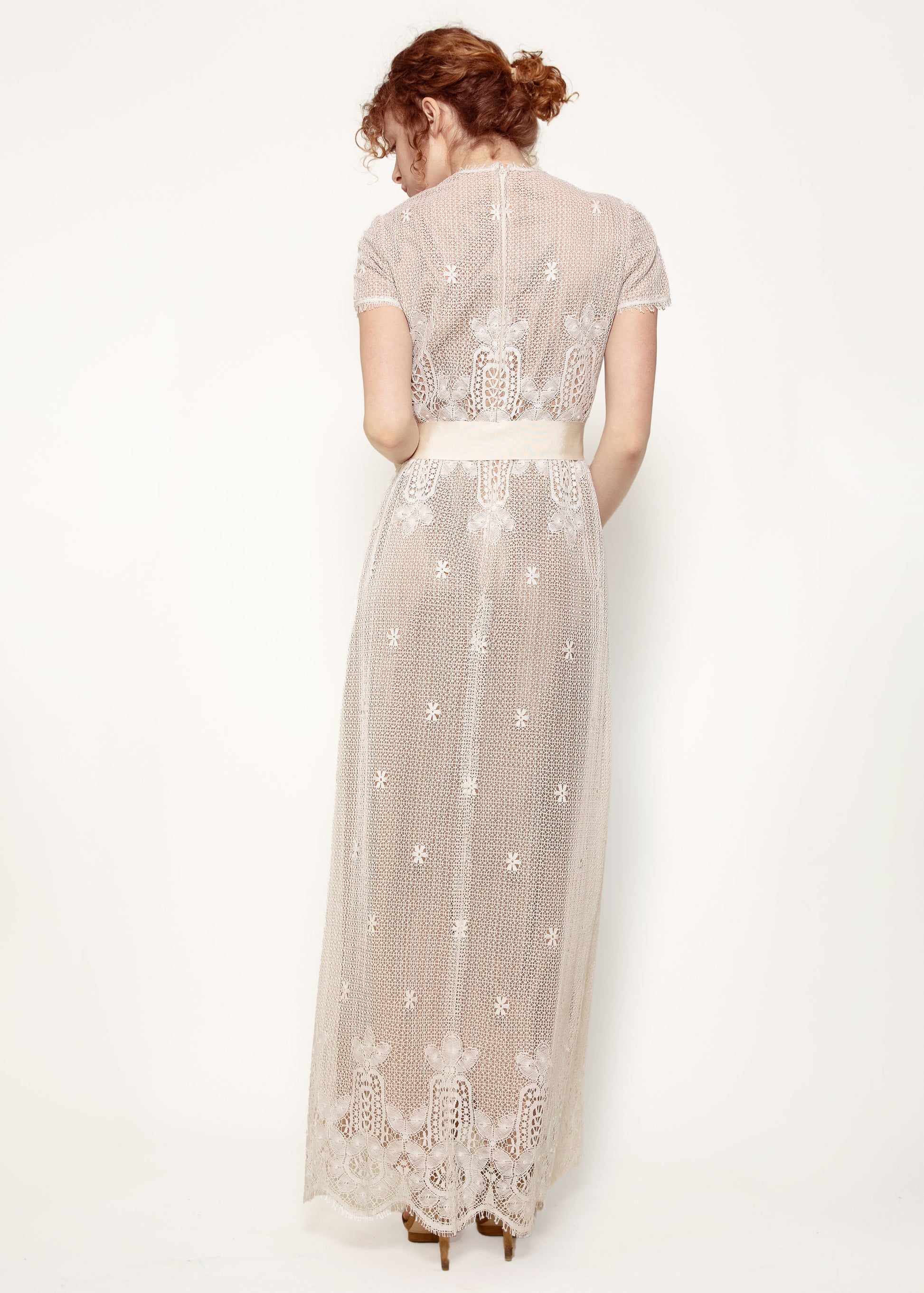 Pat Sandler Lace Gown - The Kit Vintage