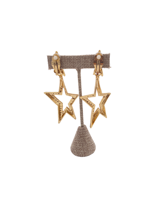 Star Drop Earrings - The Kit Vintage