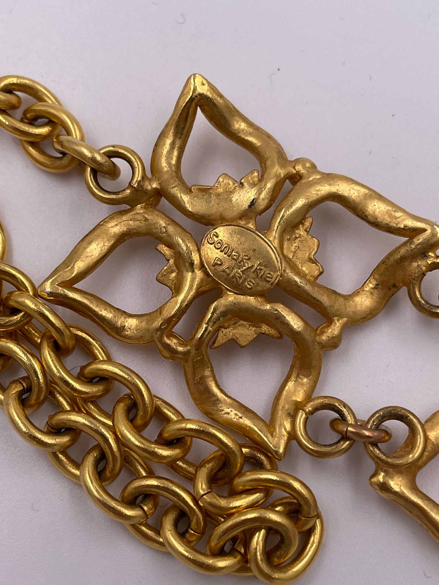 Sonia Rykiel Gold Chain Belt - The Kit Vintage