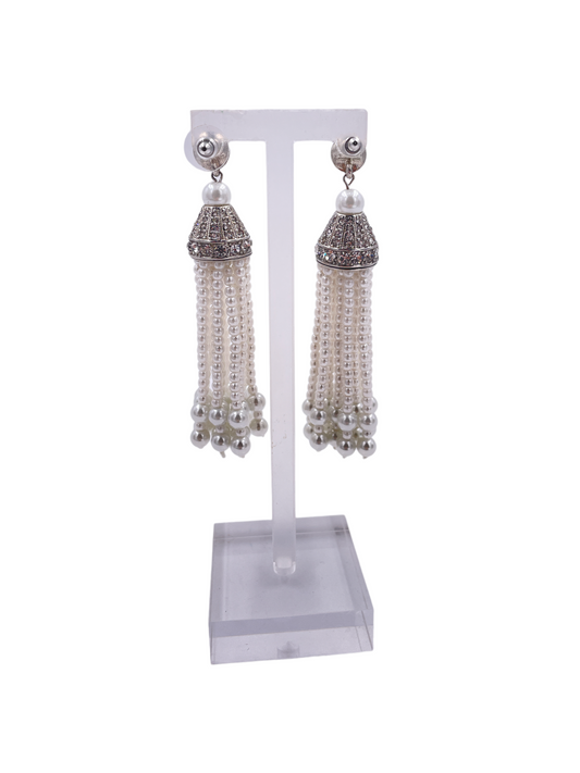 KJL Pearl drop Earrings - The Kit Vintage