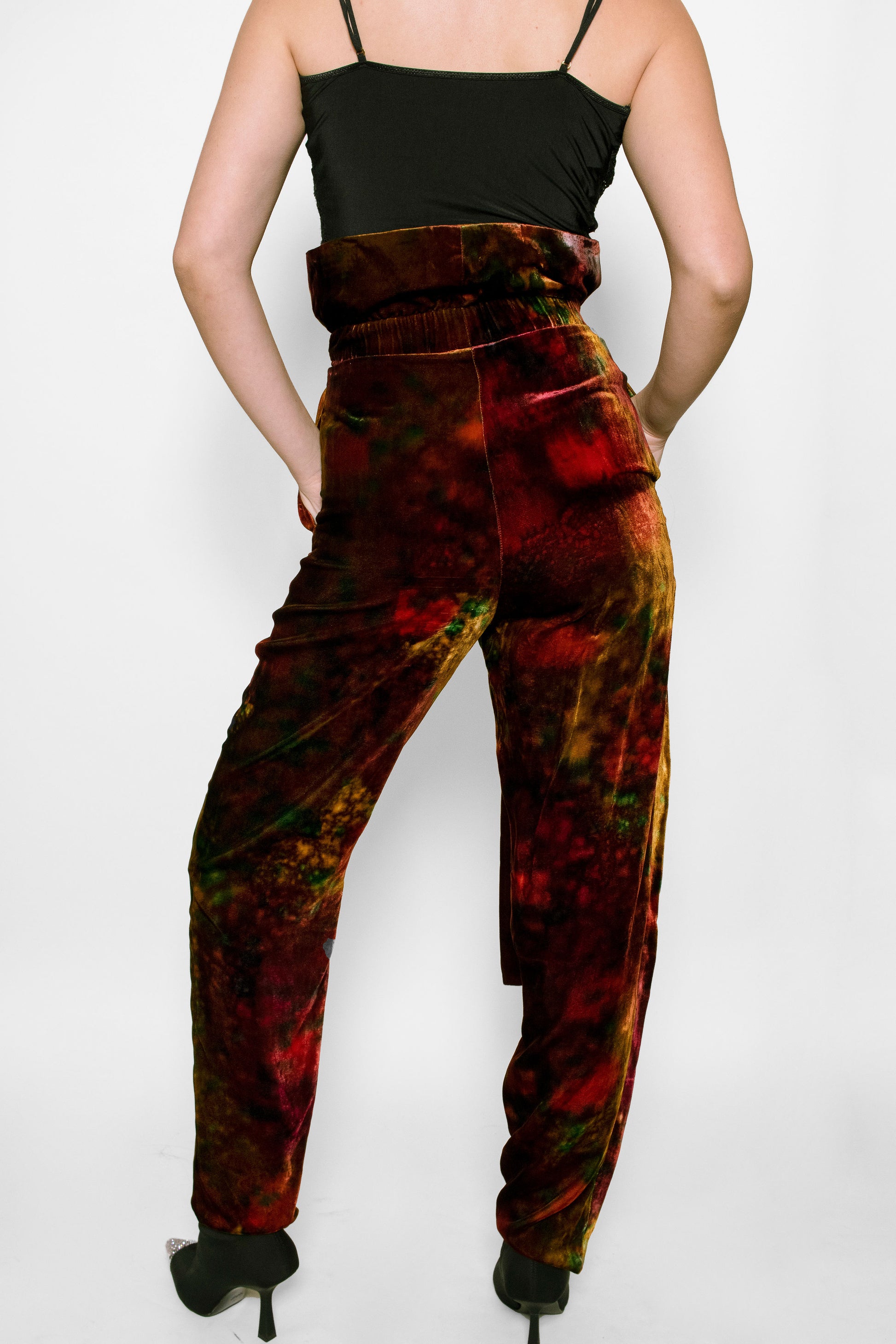 Dolce & Gabbana Tie Dye Velvet Pants - The Kit Vintage