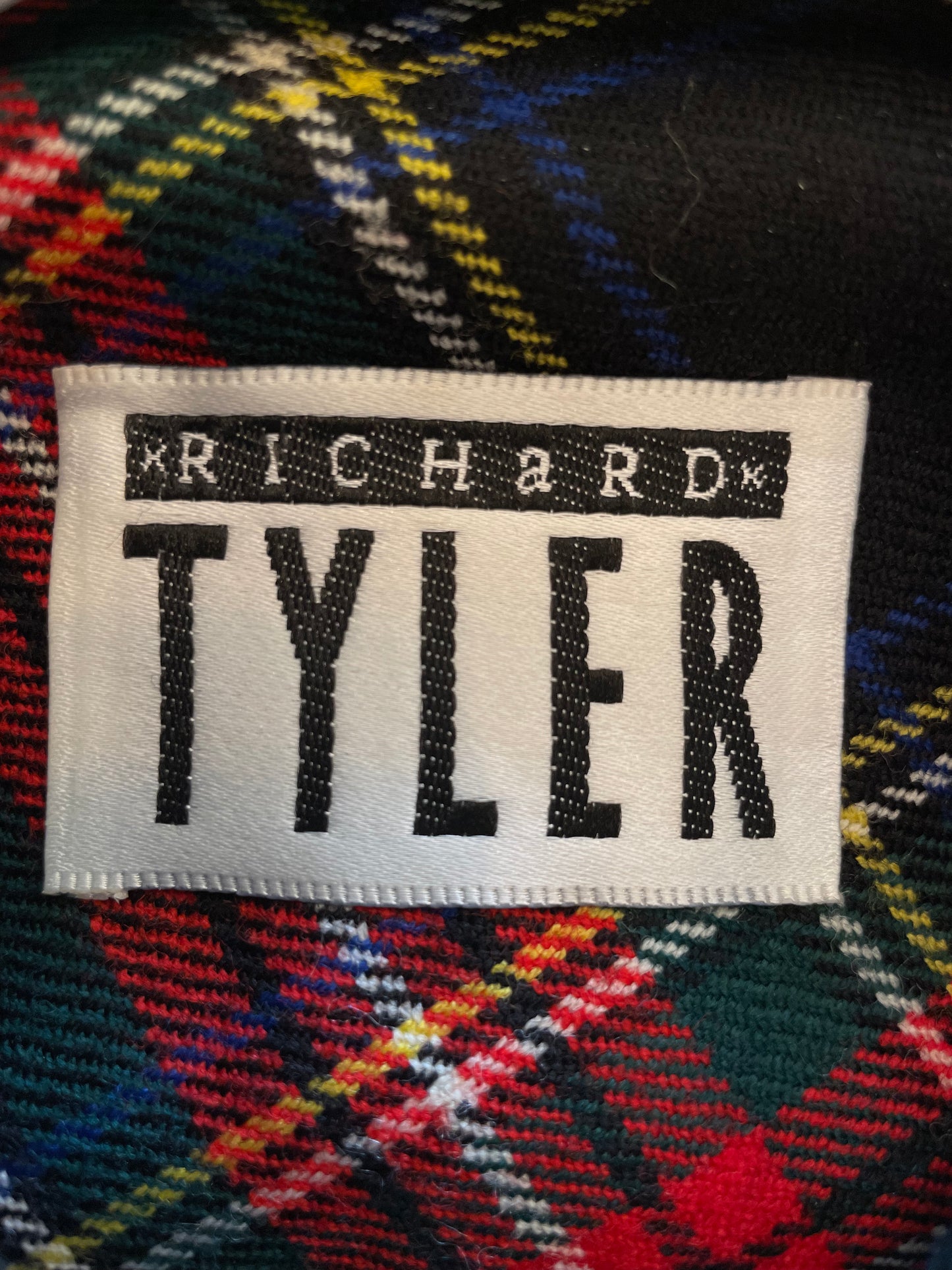 Richard Tyler Pinstripe Suit