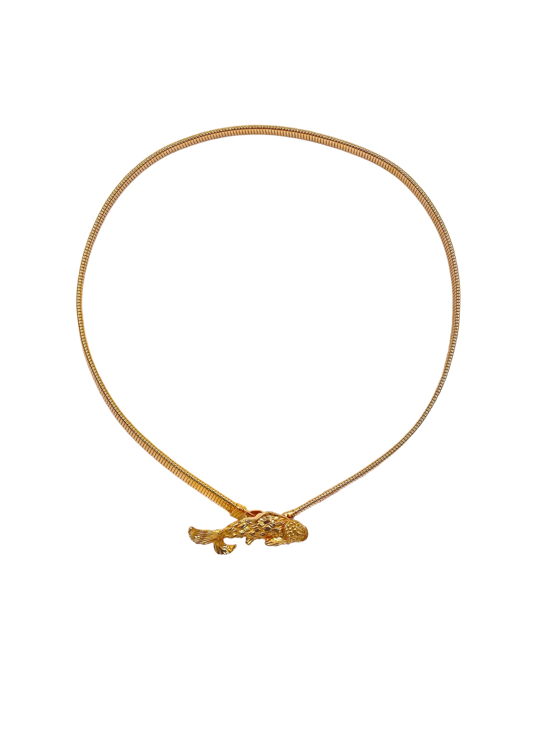 Fish Clasp Tubogos Belt - The Kit Vintage