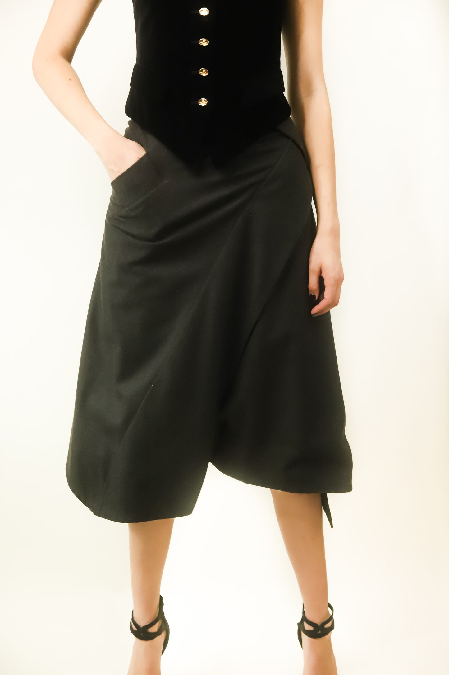 Vivienne Westwood Wool Skirt - The Kit Vintage