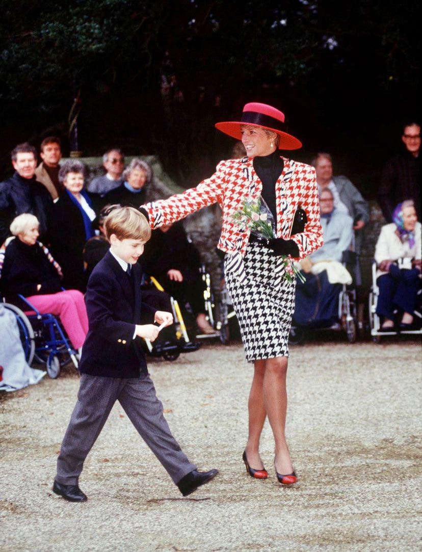 Moschino Houndstooth Skirt Suit - The Kit Vintage