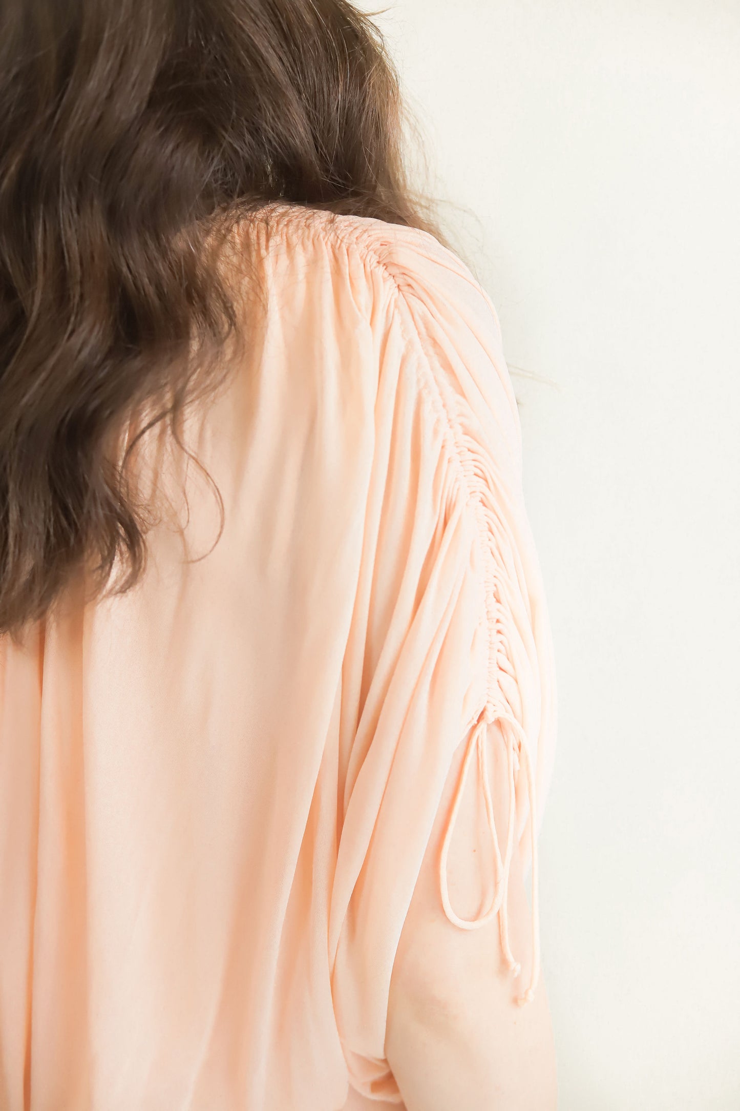 Halston Rose Colored I.Magnin Dress - The Kit Vintage