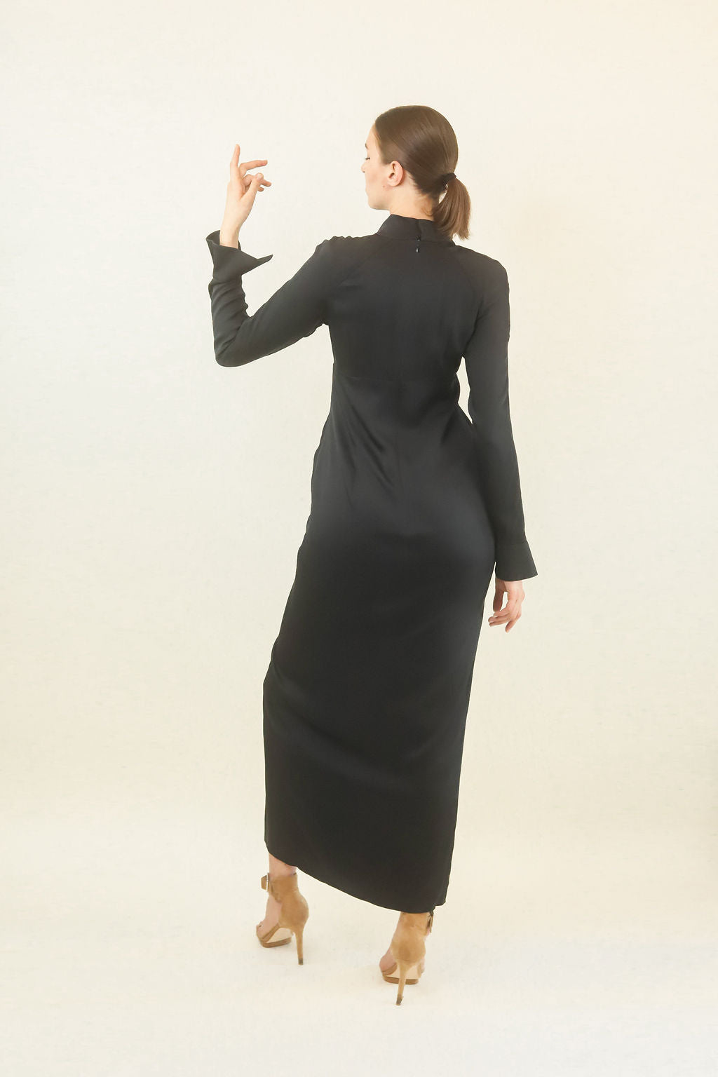 Chanel Fall 2009 Silk Black Dress - The Kit Vintage
