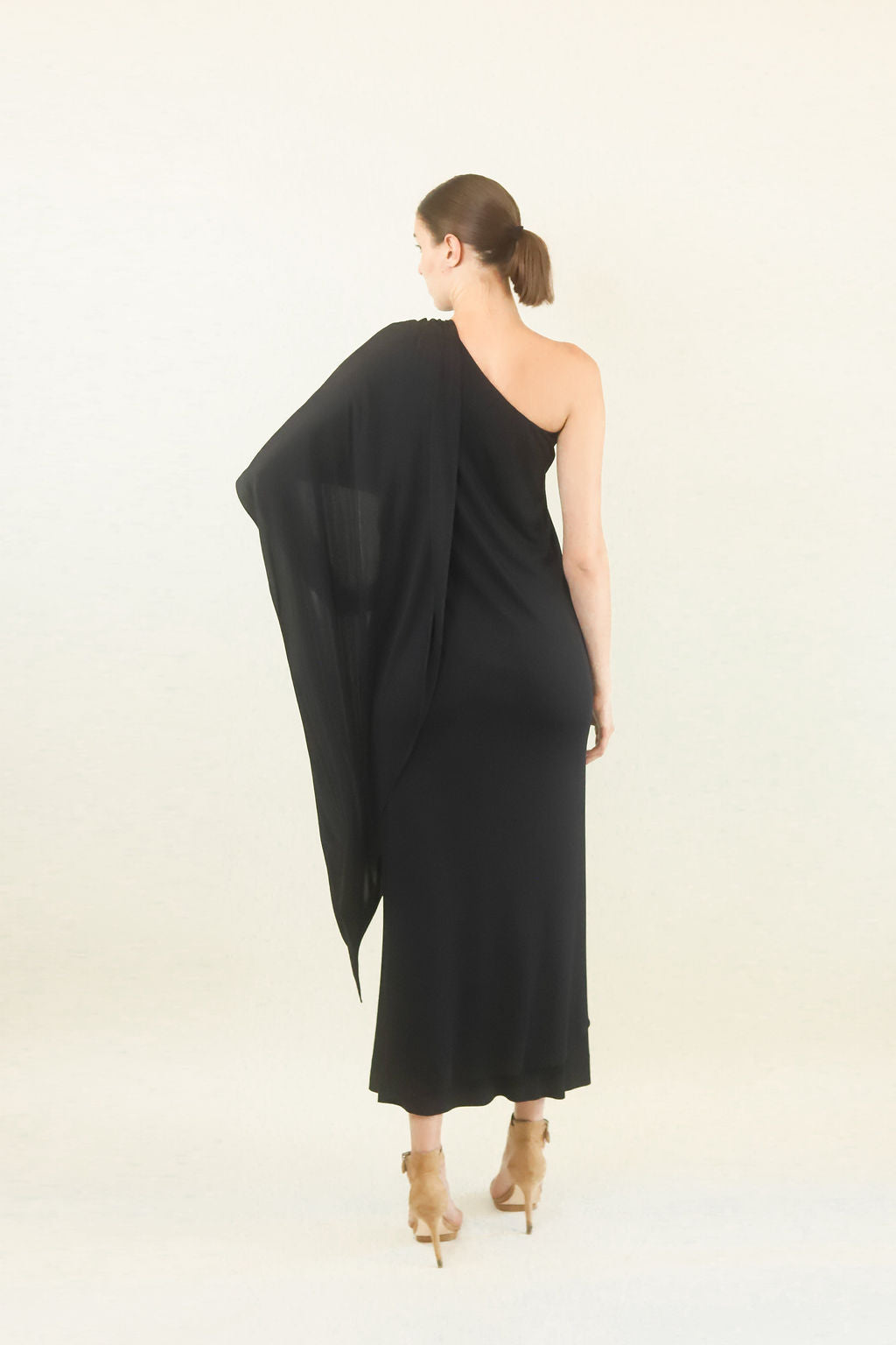 Oscar De La Renta One Shoulder Gown - The Kit Vintage