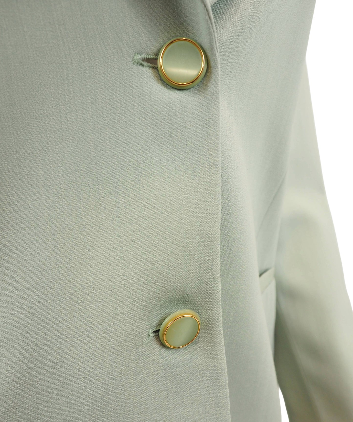 Byblos Mint Green Skirt Suit