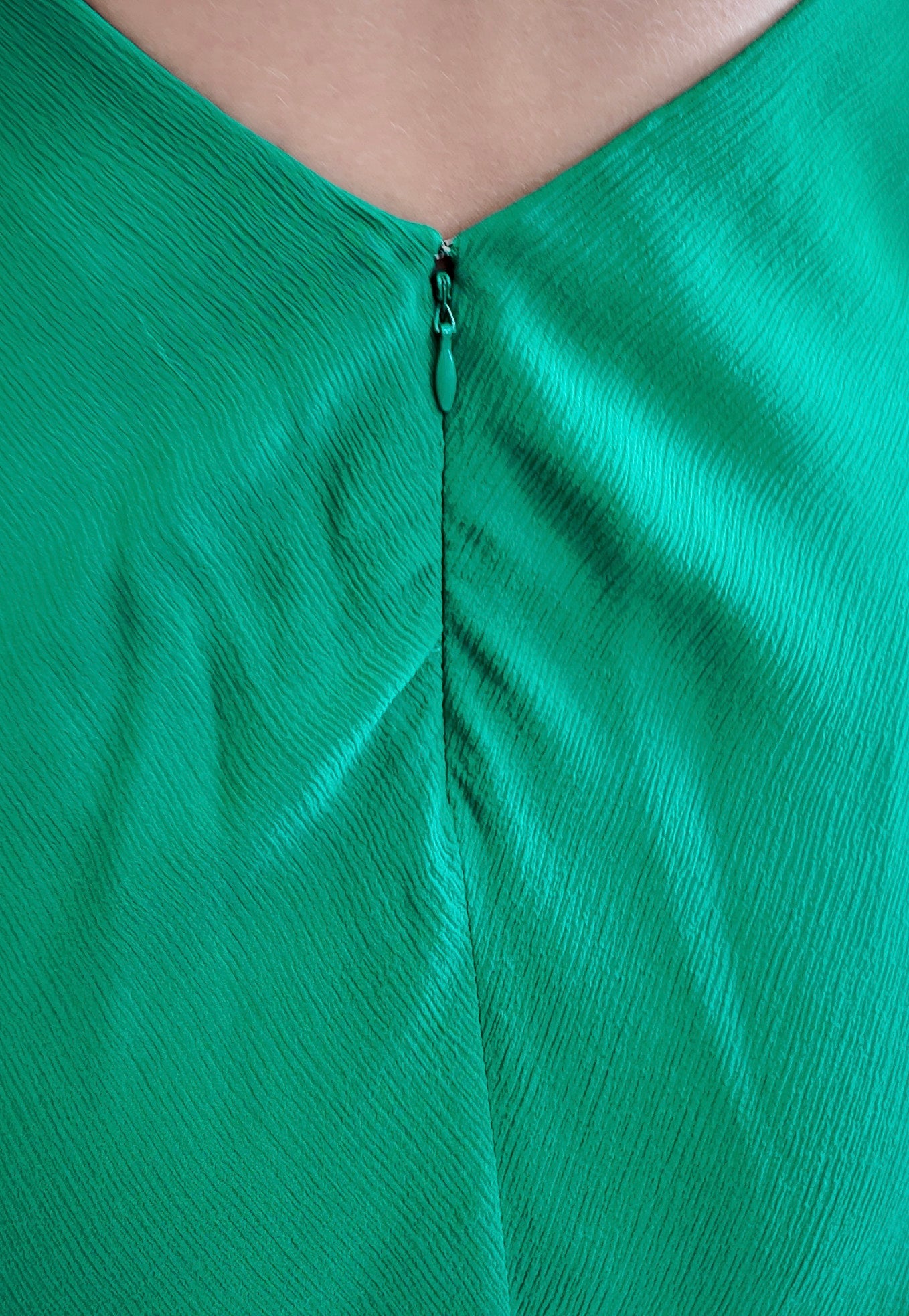 Versace Emerald Green Fall 2001 Open Back Gown - The Kit Vintage