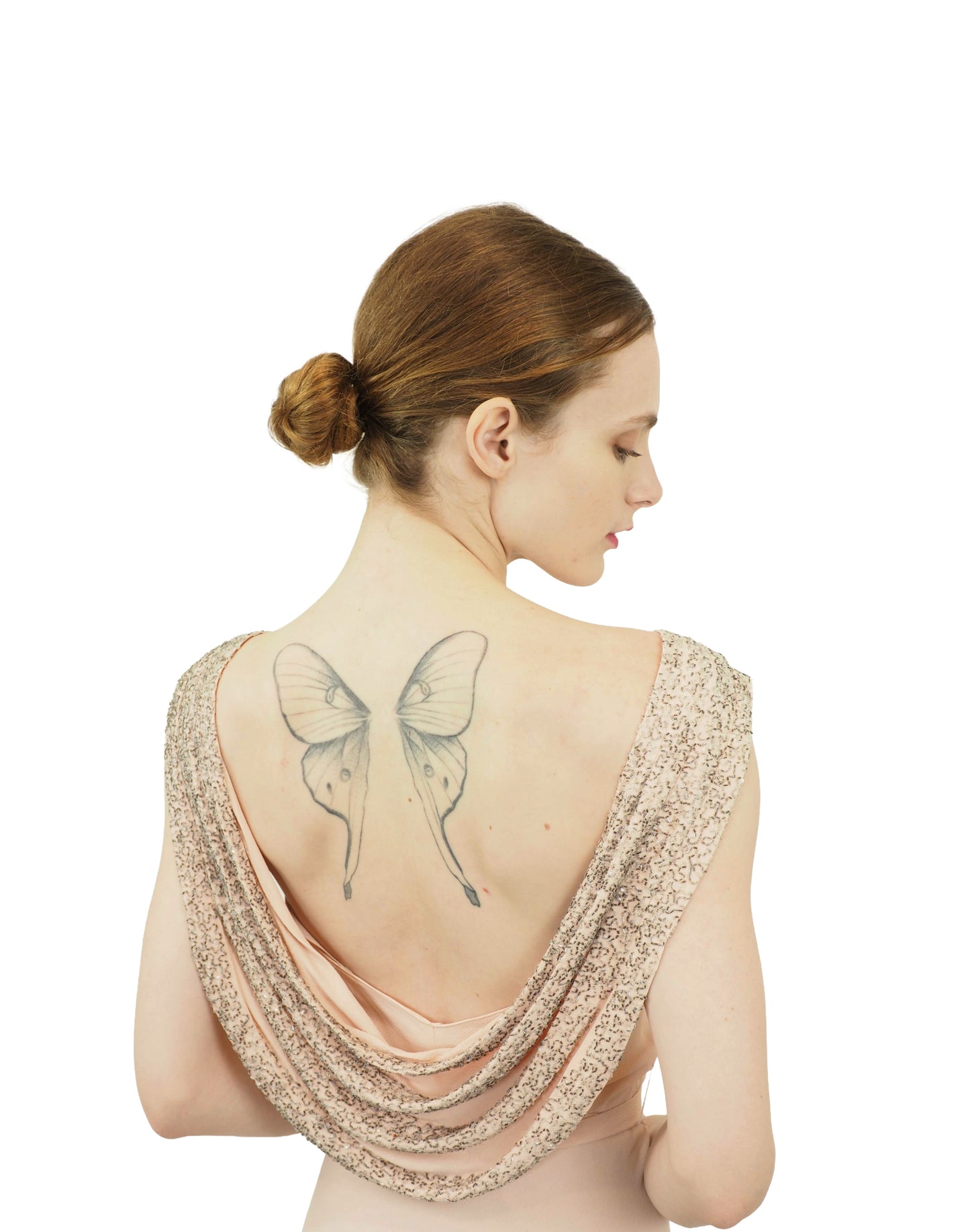 1930's bias cut gown 