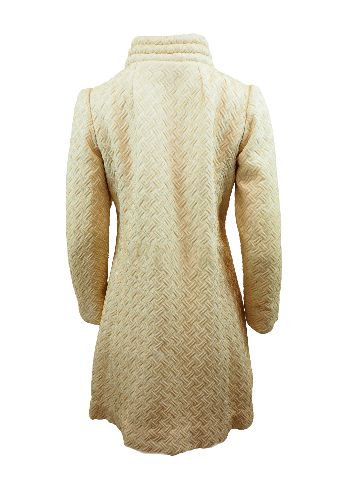 1960's Di Vinci White Coat w/ Rinestone