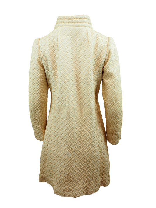 1960's Di Vinci White Coat w/ Rinestone