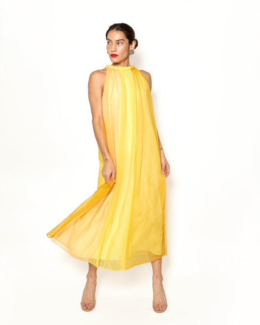 Vintage Chevette Yellow Dress - The Kit Vintage