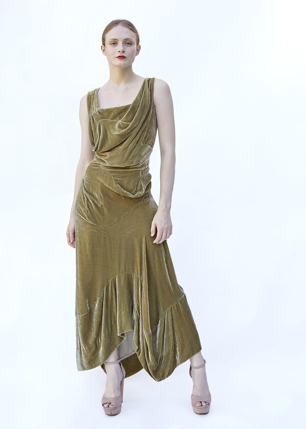 Vivienne Westwood Gold Label Velvet Corset Gown