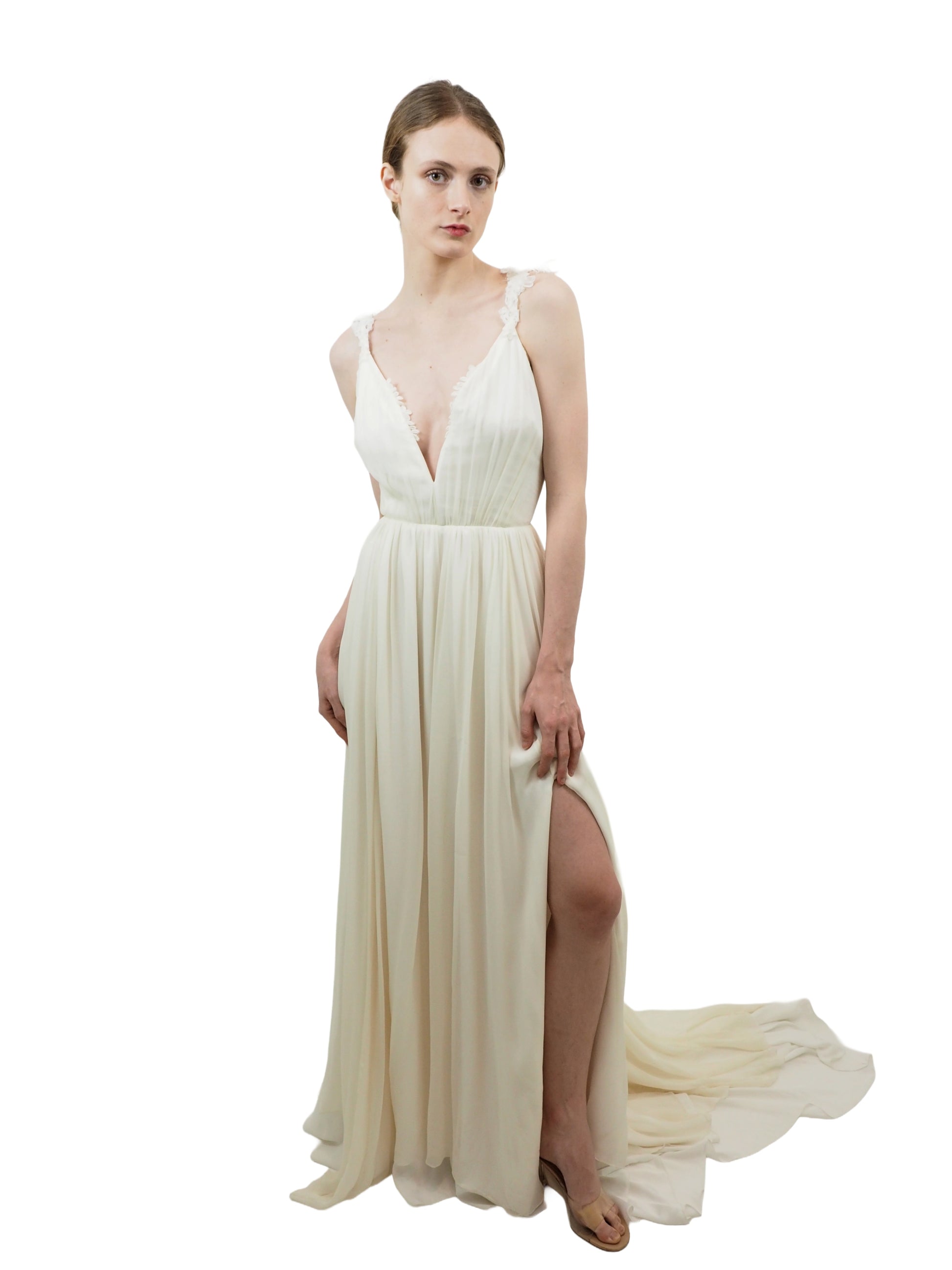 Alexandra Grecco Silk Chiffon Dress