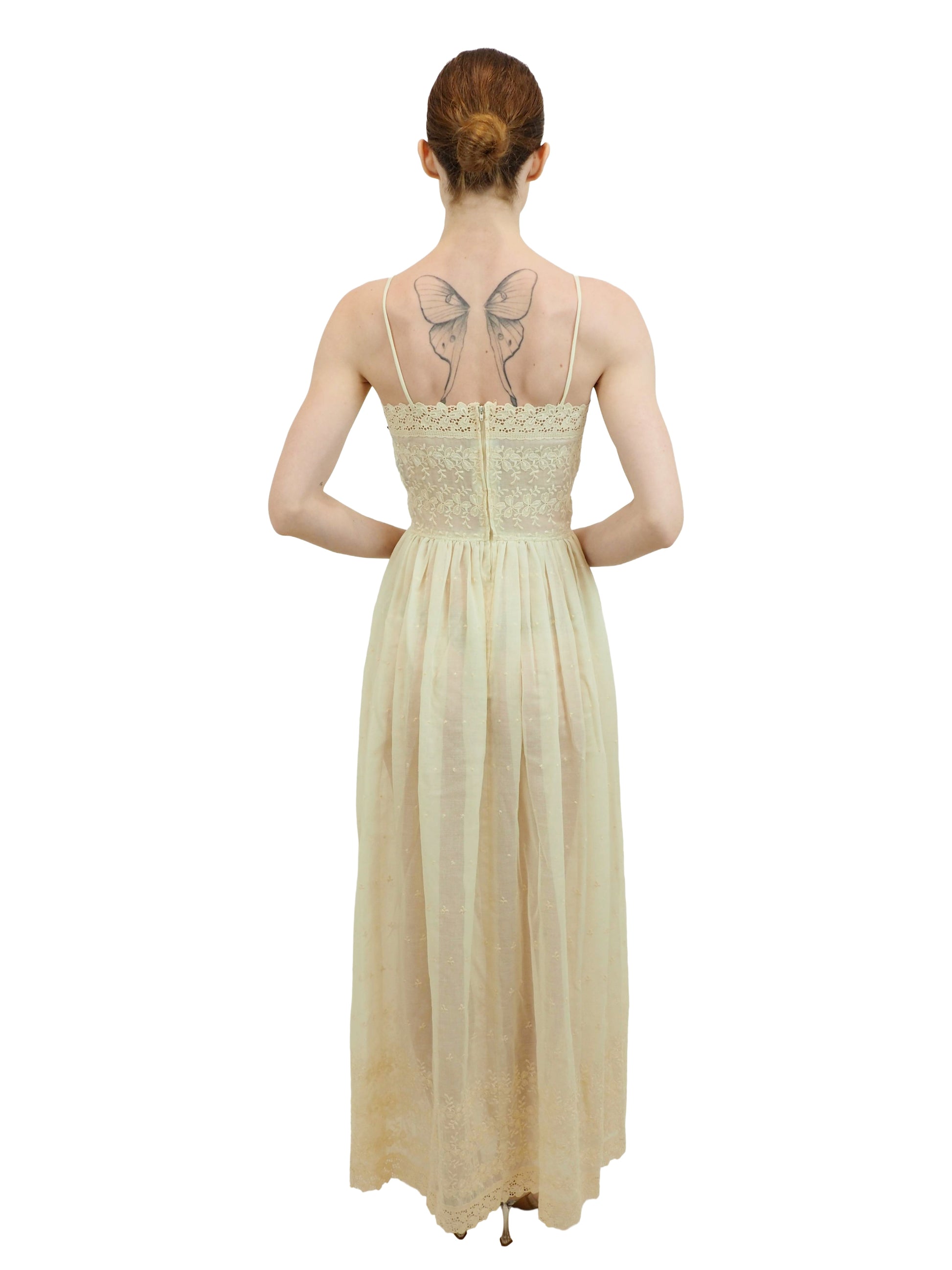 Bohemian 1970's  Gown