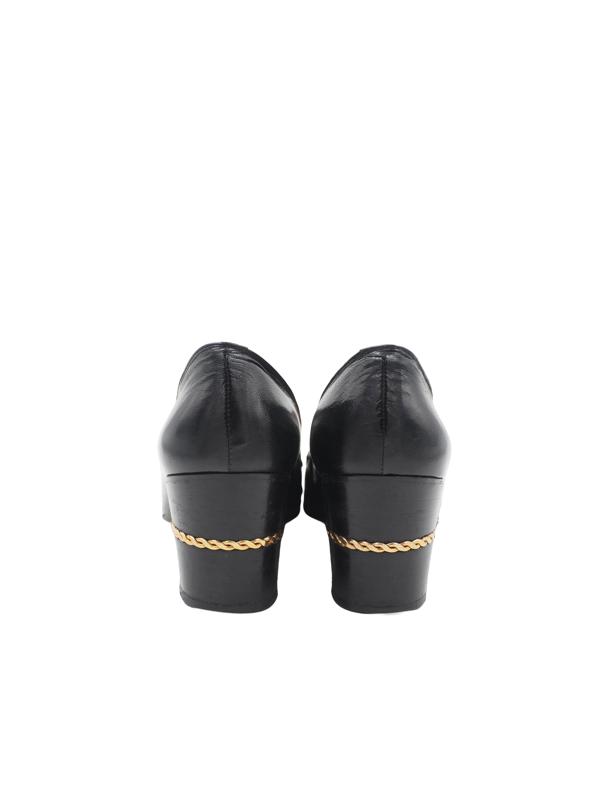 Celine Black Loafers