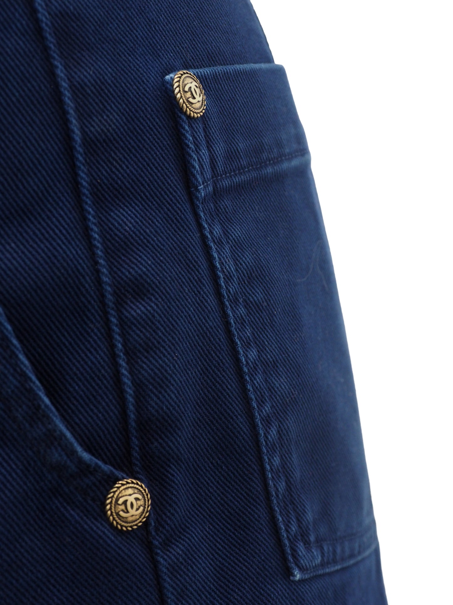 Chanel Navy Shorts 