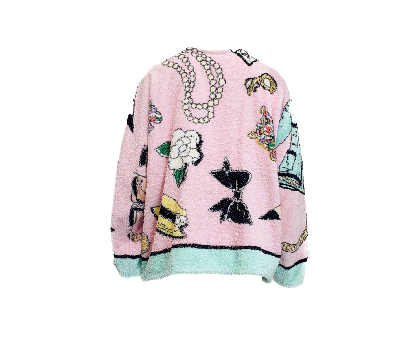 Chanel Spring 1994 Terrycloth Pink Jacket